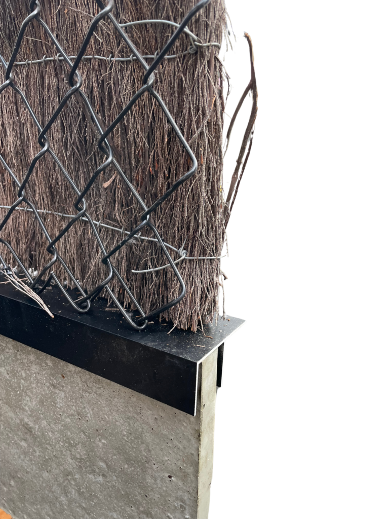 ERICA MAT STEUN F-PROFIEL RAL 9005 80X40X40 235cm