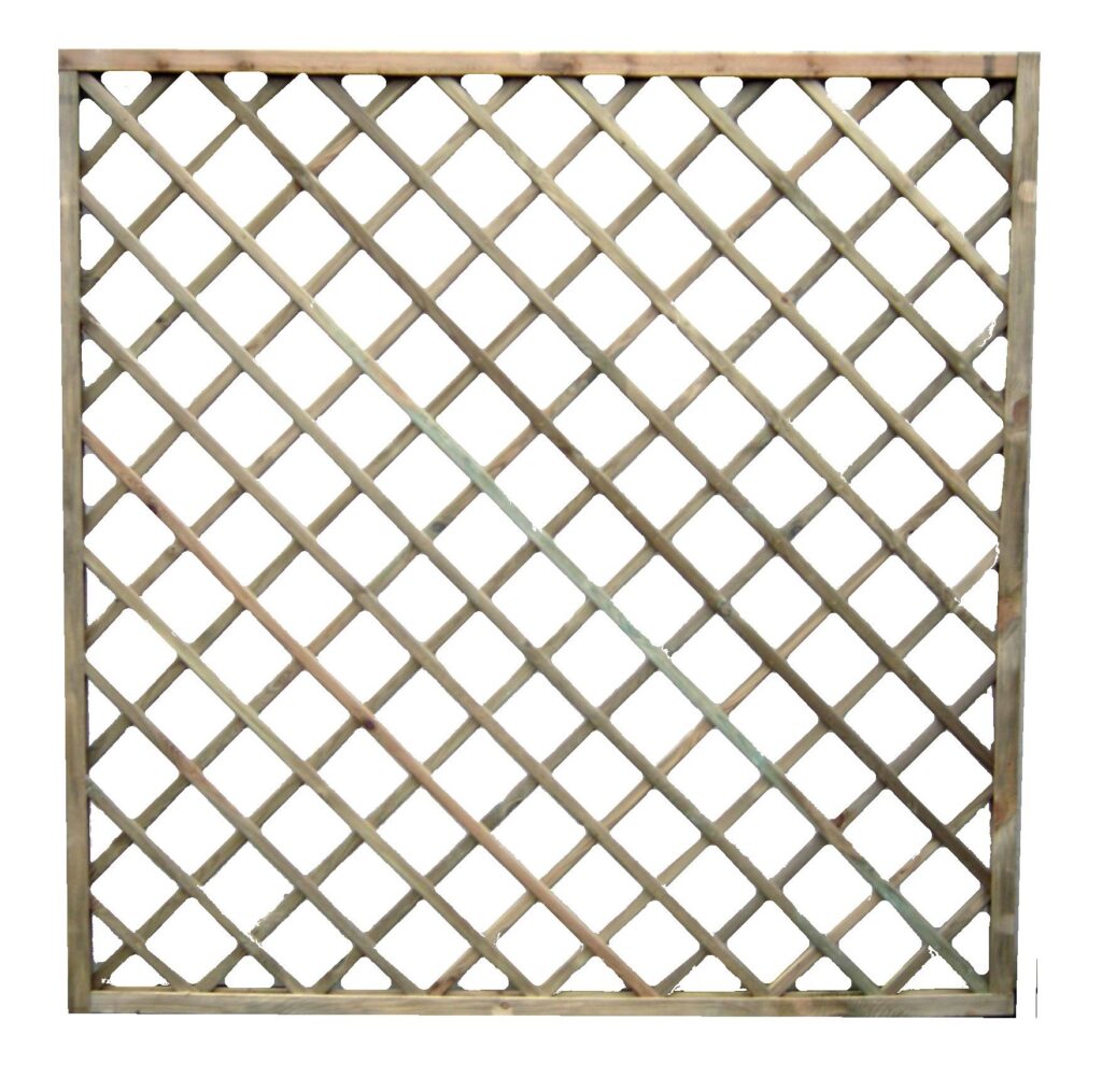 TRALIEWERK DIAGONAAL H180xB180cm