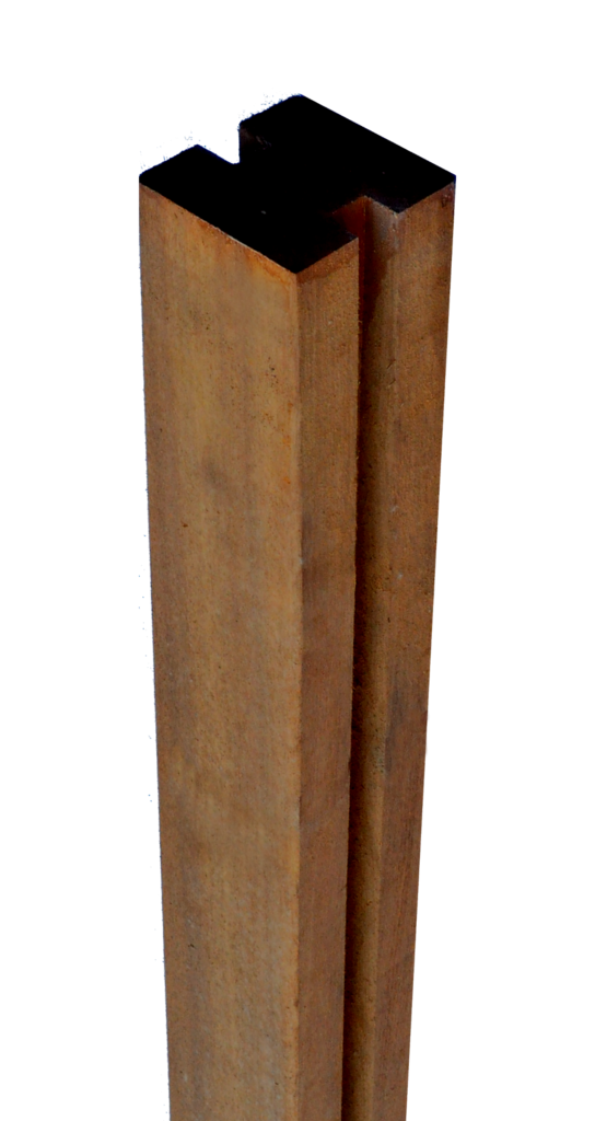 HARDH. GLEUFPALEN 270cm 9/9 dubbel GLEUF 22MM