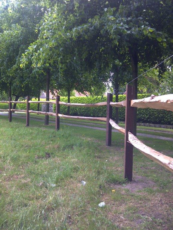 POST EN RAIL AFSLUITING